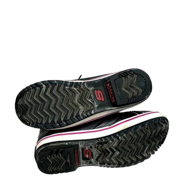 Skechers Cali Highlander Denim Waterproof Duck Boots Size 9 - Picture 9 of 13